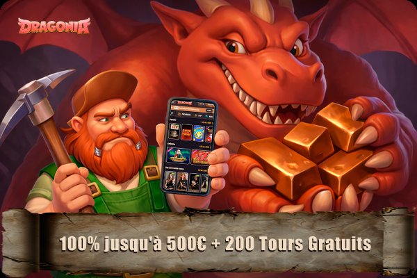 Découvrez les Offres de Jeux et de Bonus sur Dragonia Casino En Ligne Français